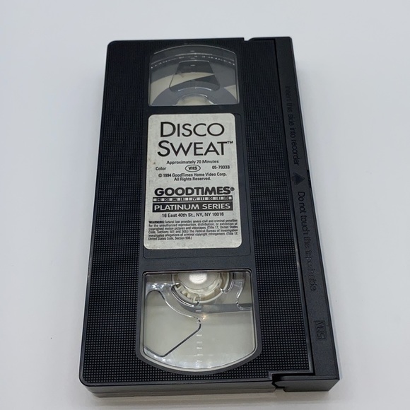Richard Simmons Disco Sweat VHS Video 1970s Music Workout Exercise Fitness - Picture 5 of 8